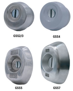 Major Mfg Aluminum Mortise Cylinder Guard – Heavy Duty Lock Protection